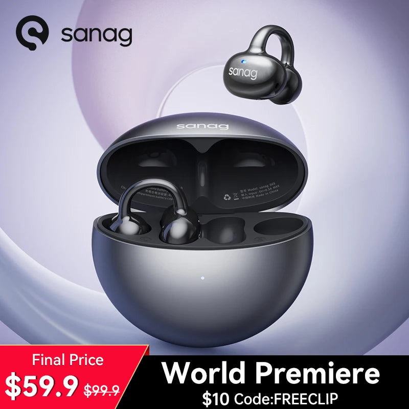 Sanag S6S FreeClip Open Earphone