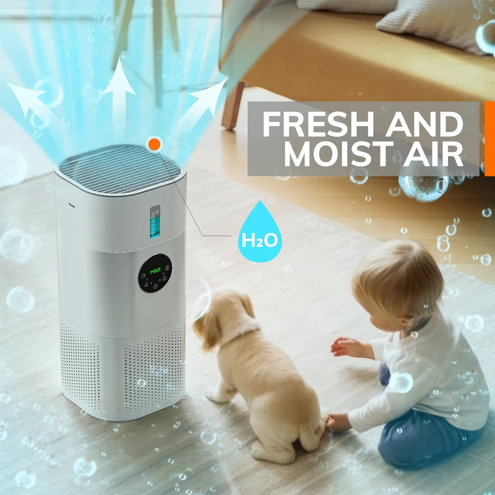 Air Purifier with Humidifier Combo