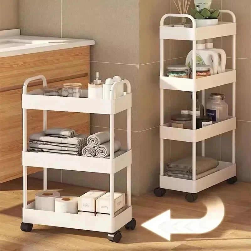 Mobile Bookshelf Trolley