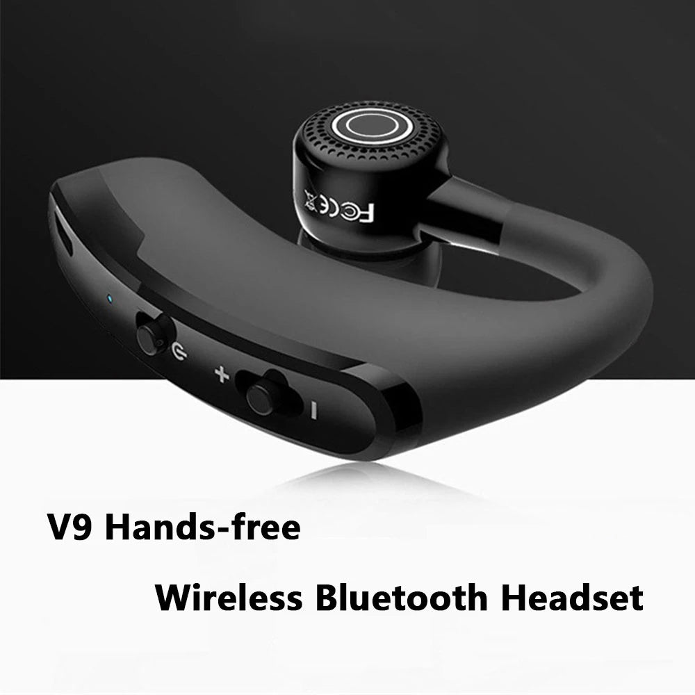 V9 earphones Handsfree Business Bluetooth Headphone