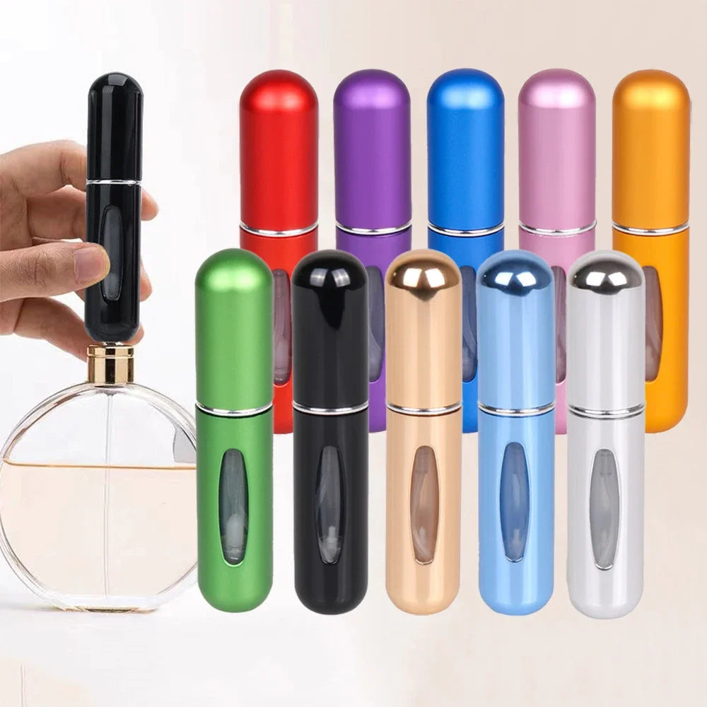 Portable Perfume Atomizer Container Bottle