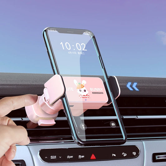 Smart Open Car Phone Holder