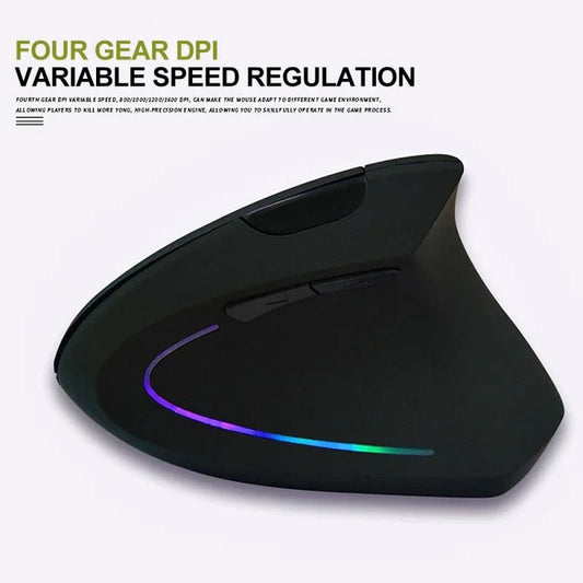 JSY-5 2.4G USB Dual Side Scroll Wheel Mouse