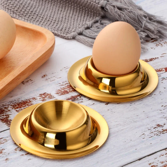 Golden Stainless Steel Egg Cup