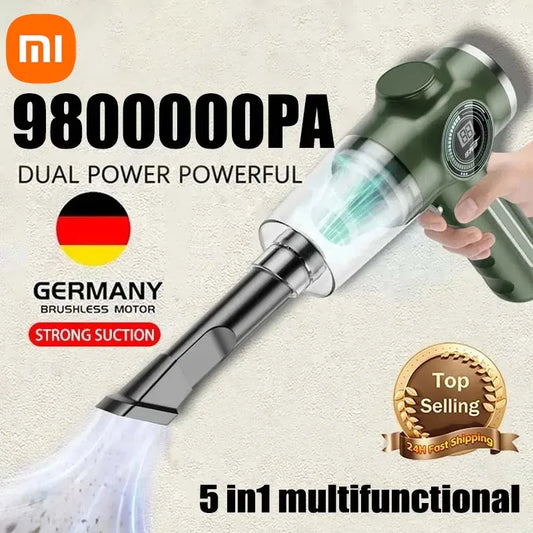 Powerful handheld vacuum cleaner