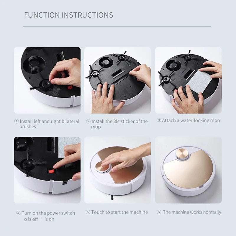 Wireless Robot Vacuum Cleaner