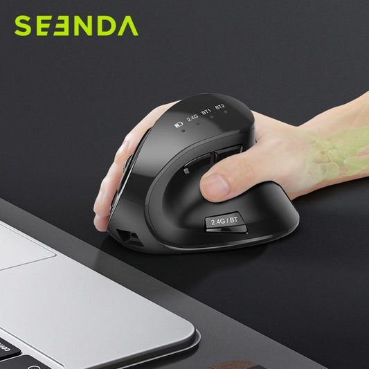 Seenda Vertical Wireless Bluetooth Mouse