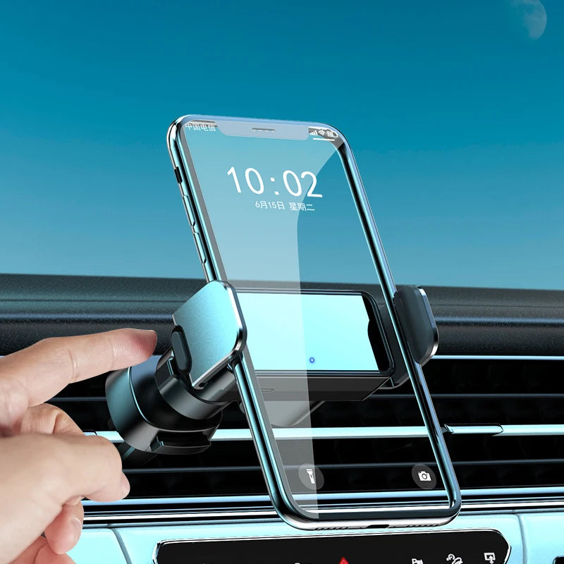 Smart Open Car Phone Holder