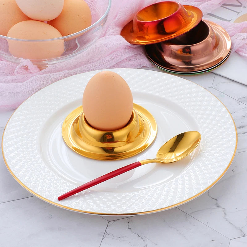 Golden Stainless Steel Egg Cup