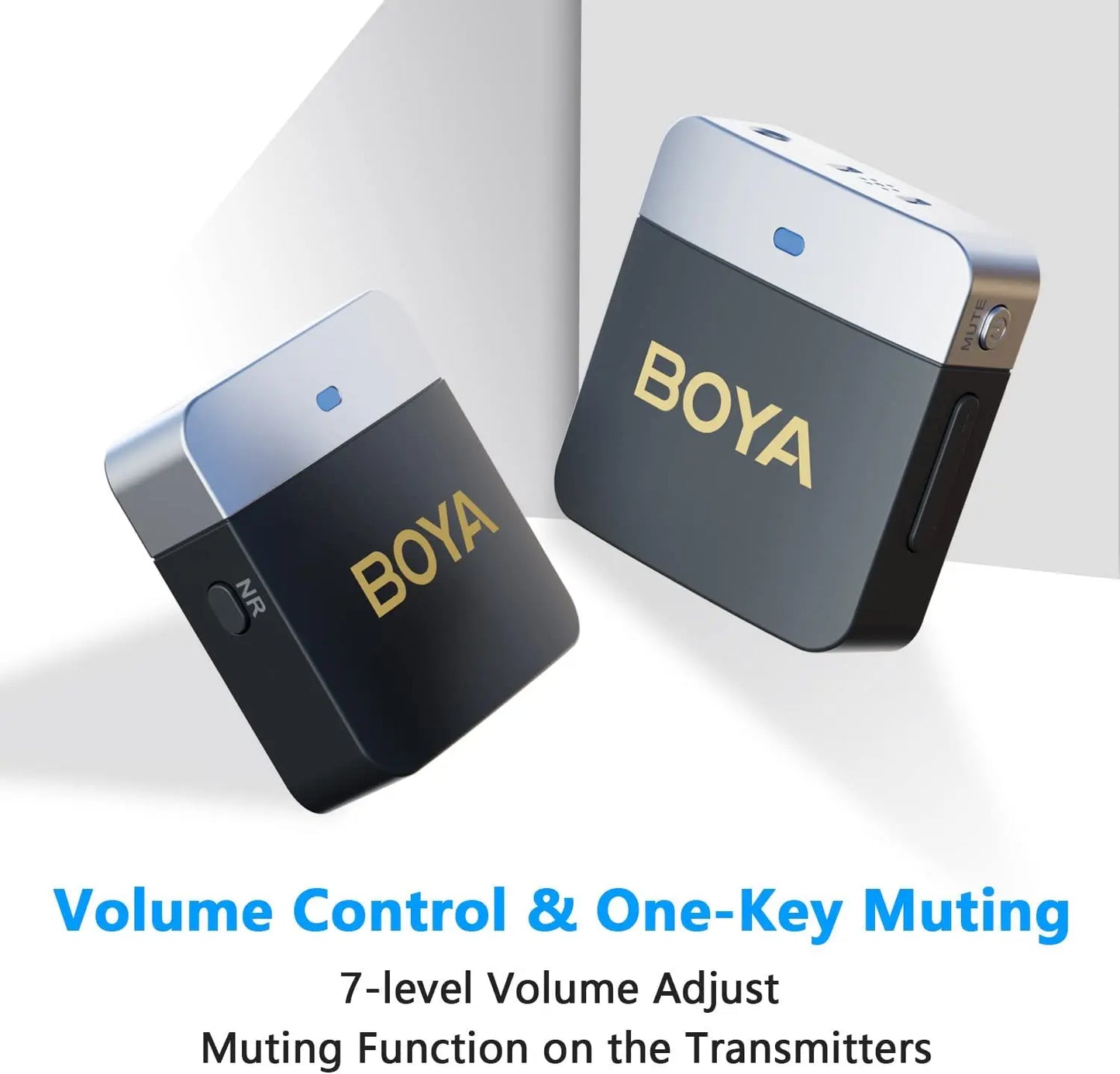 BOYA BY-M1V Wireless Lavalier Lapel Condenser Microphone